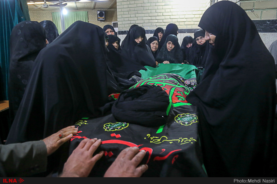 مراسم تشییع پیکر حجت‌الاسلام سیدمهدی طباطبایی