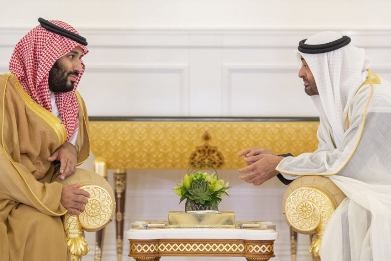 محمد بن سلمان و محمد بن زاید