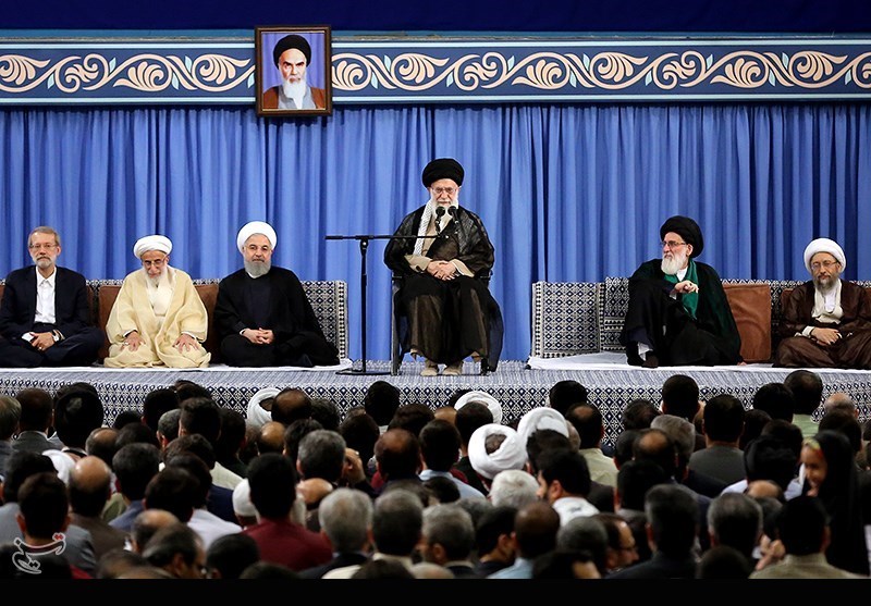 دیدار مسئولان نظام با مقام معظم رهبری