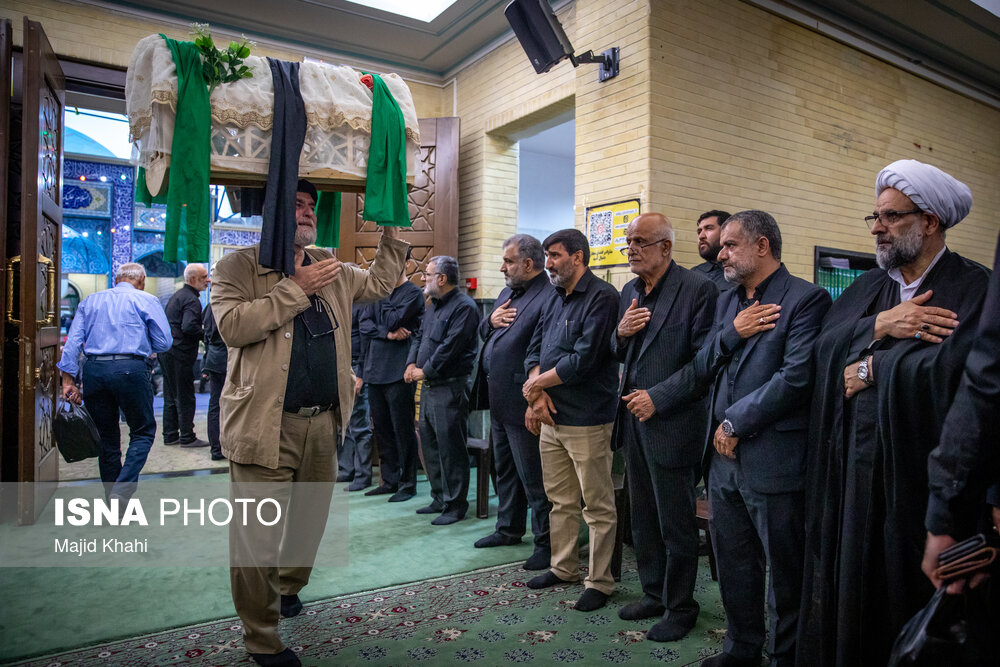 مراسم ختم شهید حاجی زاده