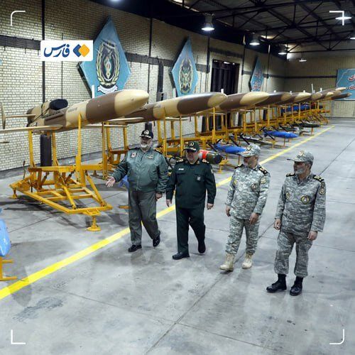 عکس | رونمایی از پهپادِ جدید نداجا، قاتل زیردریایی‌های دشمن