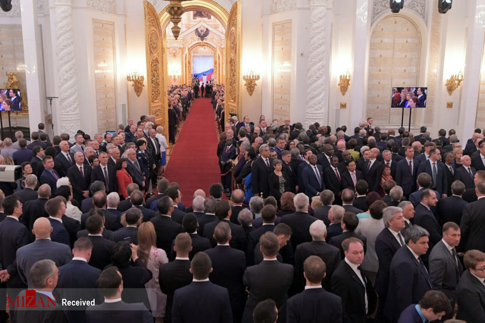 مراسم تحلیف ولادیمیر پوتین رئیس جمهور روسیه