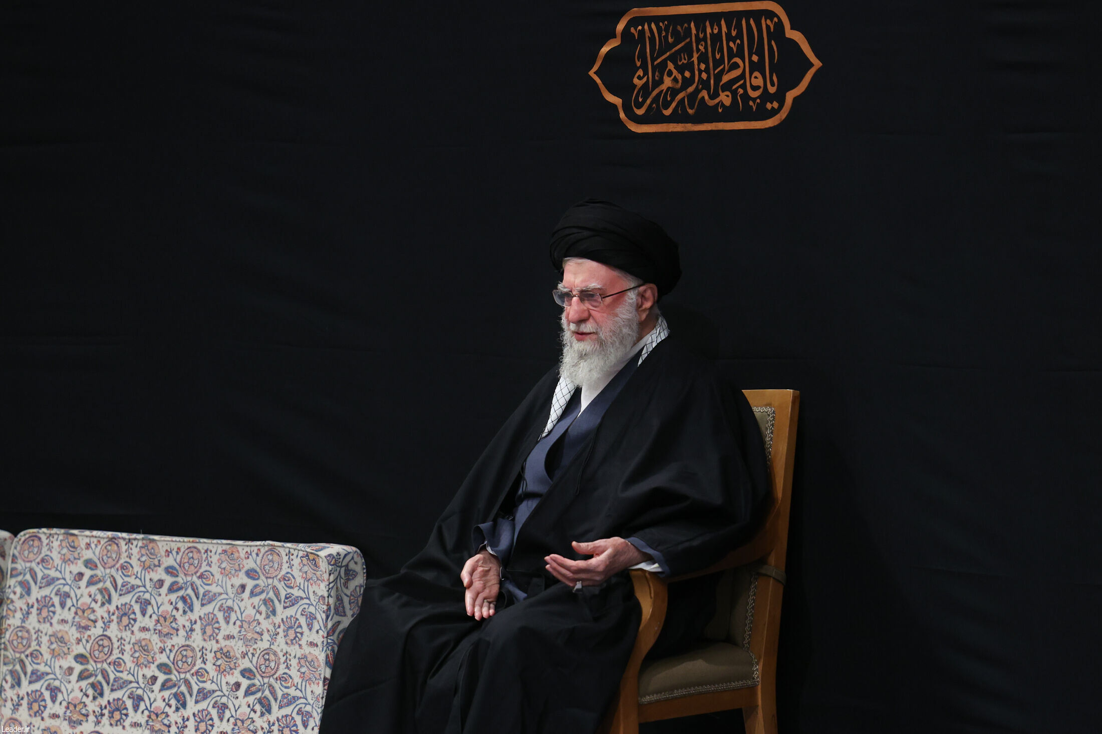 عزاداری شهادت حضرت زهرا (س) در حسینیه امام خمینی