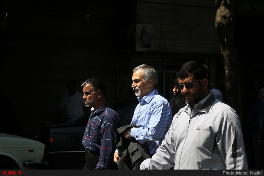 مراسم تشییع پیکر حجت‌الاسلام سیدمهدی طباطبایی