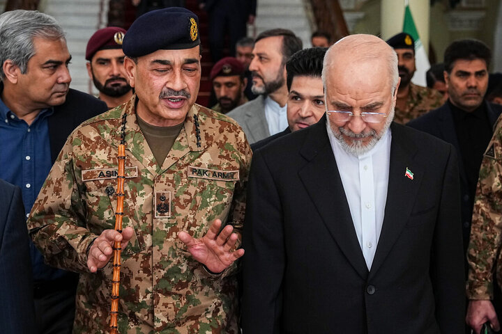 قالیباف و عاصم منیر