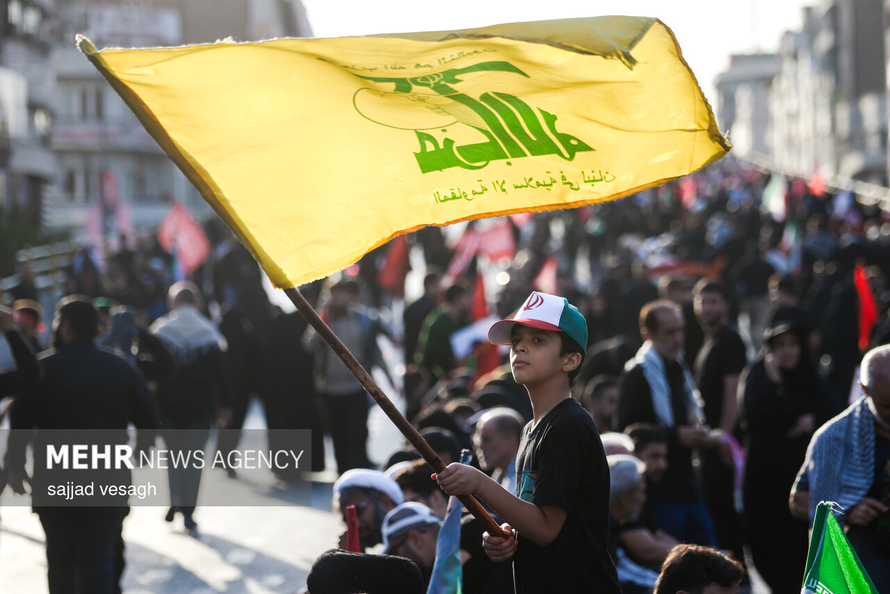 مراسم تشییع رهبری