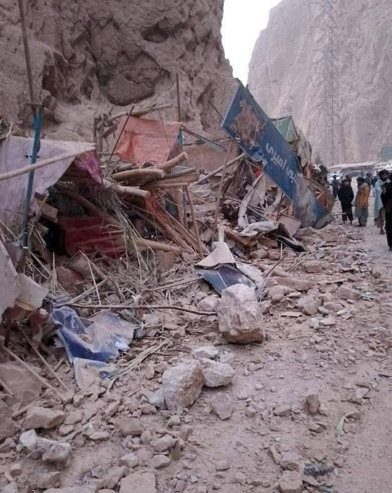 اولین تصاویر از خسارات زلزله 6.2 ریشتری افغانستان 3