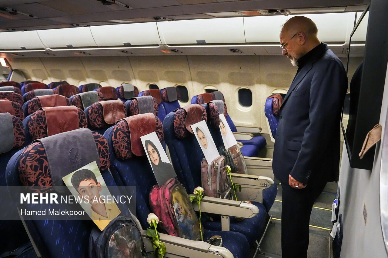 هواپیمای مذاکره کنندگان