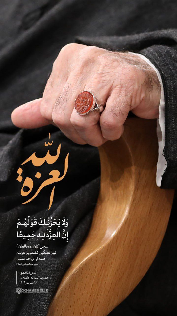 انگشتر خاص رهبر انقلاب در دیدار با هیأت دولت + عکس 2