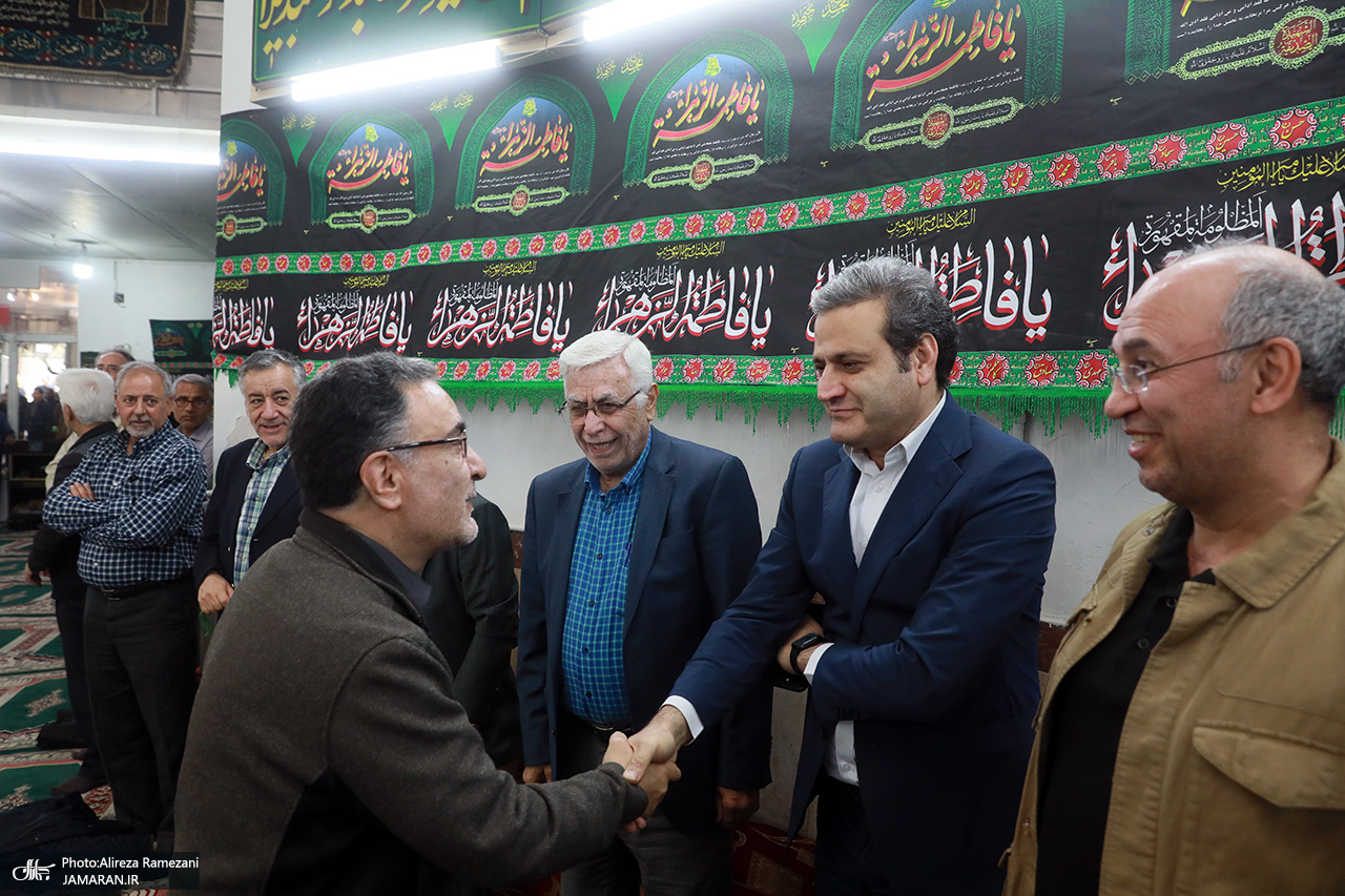 تشییع برادر مصطفی تاجزاده