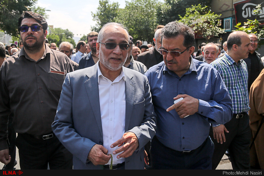 مراسم تشییع پیکر حجت‌الاسلام سیدمهدی طباطبایی