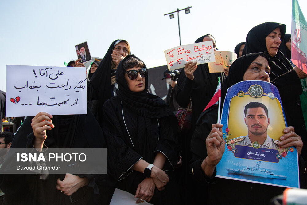 مراسم تشییع شهید علی لاریجانی