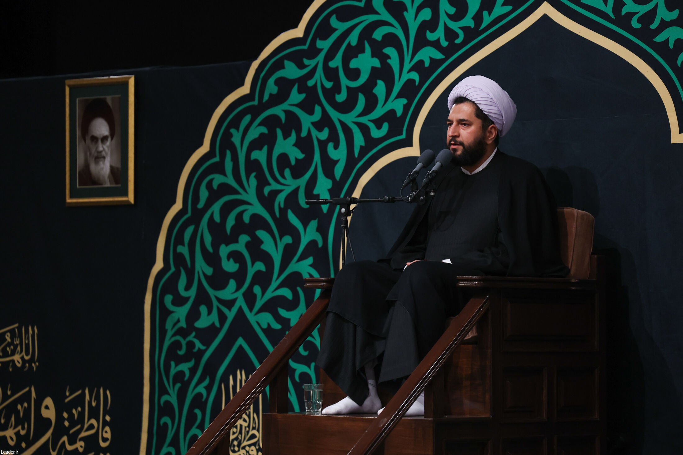 عزاداری شهادت حضرت زهرا (س) در حسینیه امام خمینی
