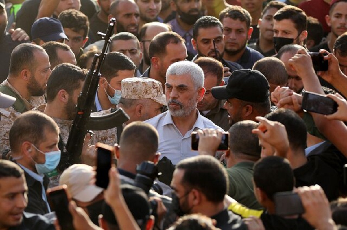 حضور رئیس جنبش حماس در مرکز درگیری‌ها در غزه + عکس 3