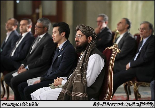 نماینده طالبان در مراسم افطاری رئیسی + عکس 2