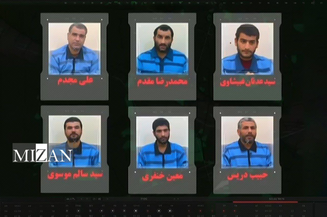 تصاویری از 6 تروریستی که امروز اعدام شدند 2