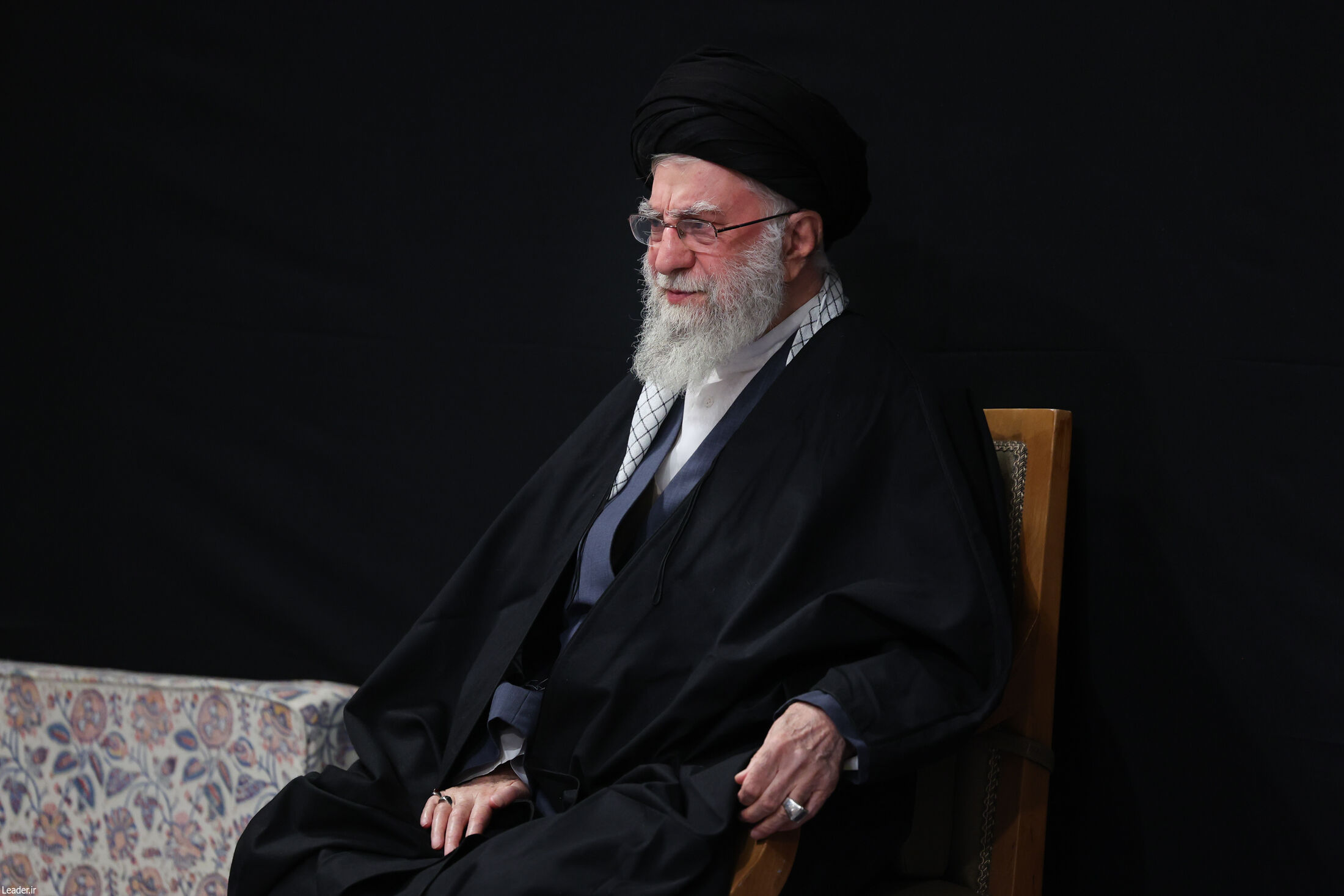 عزاداری شهادت حضرت زهرا (س) در حسینیه امام خمینی