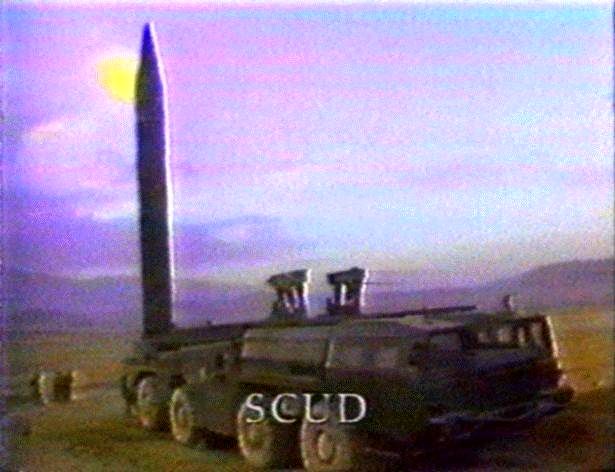 موشک اسکاد شوروی سابق که به صدام داده بود