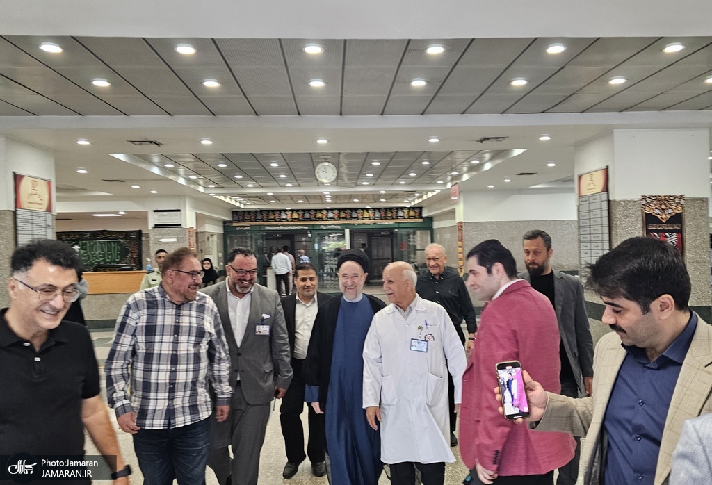 کدام چهرههای سیاسی و فرهنگی به عیادت سید محمد خاتمی رفتند + تصاویر 5