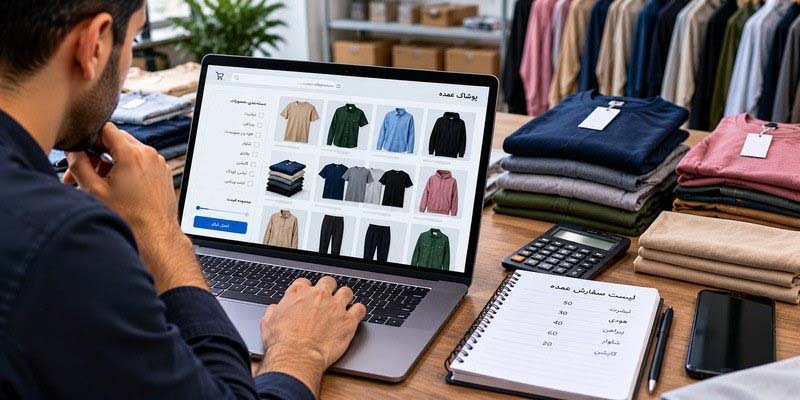 سایت عمده‌فروشی و عمده‌فروشی آنلاین لباس