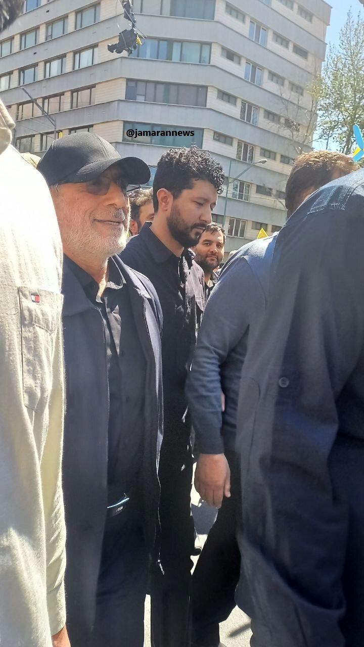 تصویری از سردار حاجی‌زاده و فرمانده سپاه پس از خبرسازی موساد + عکس 3