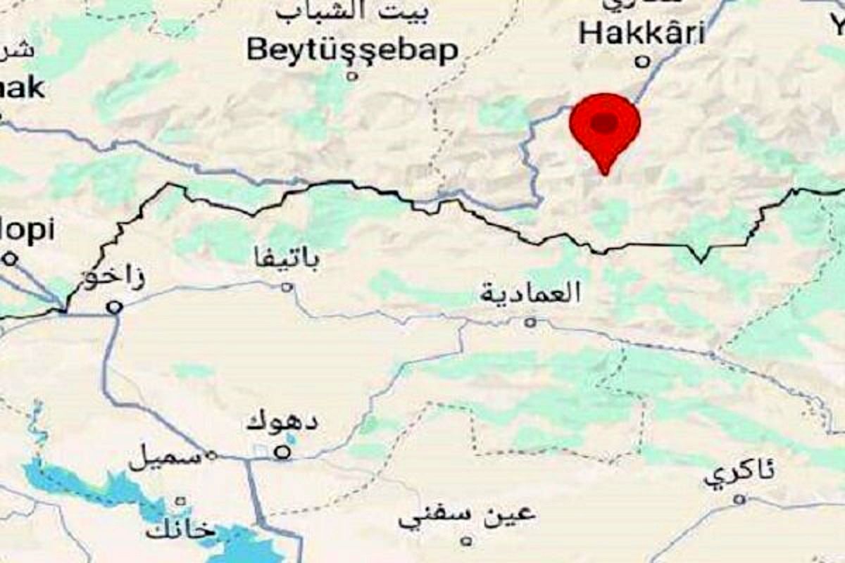  زلزله شدید در مرز ترکیه و عراق 