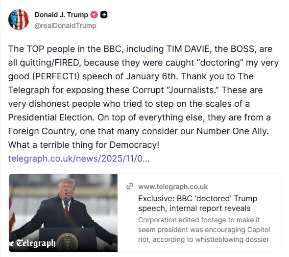 واکنش ترامپ به استعفای مدیرکل بی بی سی / آنها بازداشت شدند وقتی که... 2