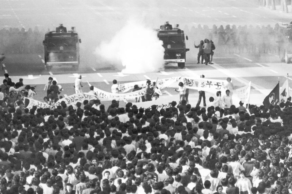 اعتراضات مردمی در کره جنوبی