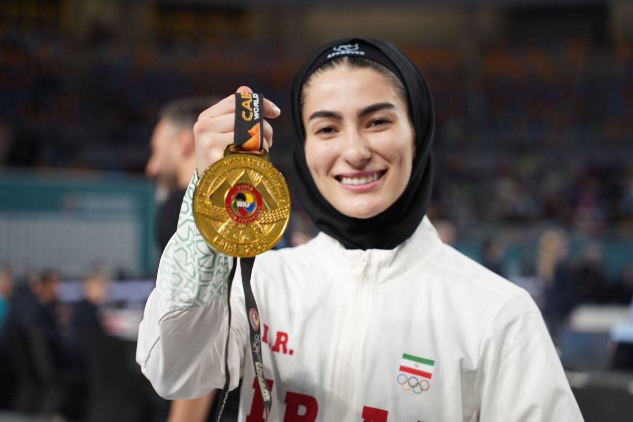 تاریخ‌سازی بزرگ دختر ایرانی در قاهره 2