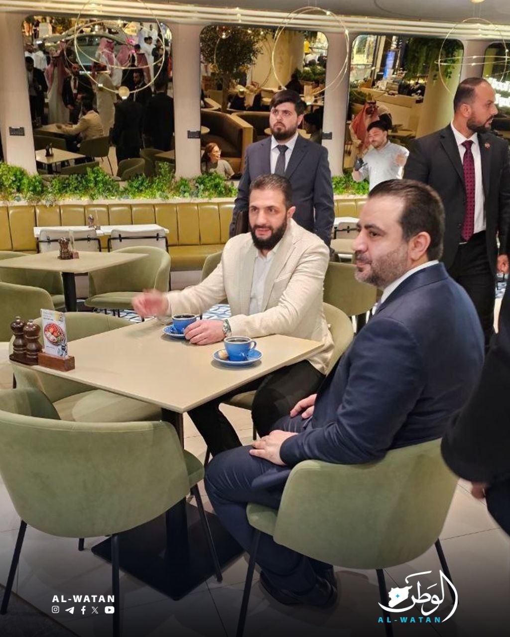 تصاویری از کافه گردی الجولانی در پایتخت عربستان 3