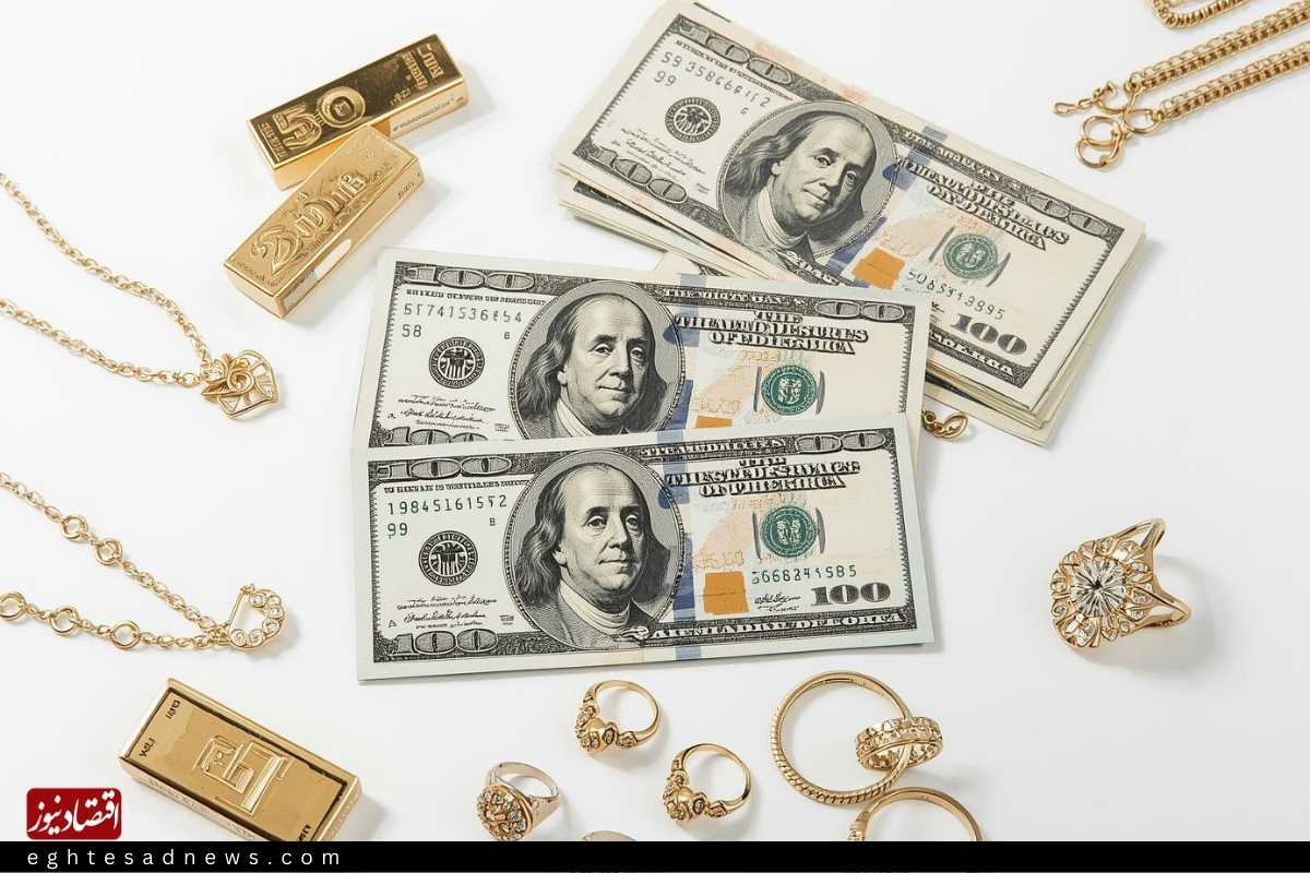 قیمت دلار قیمت طلا