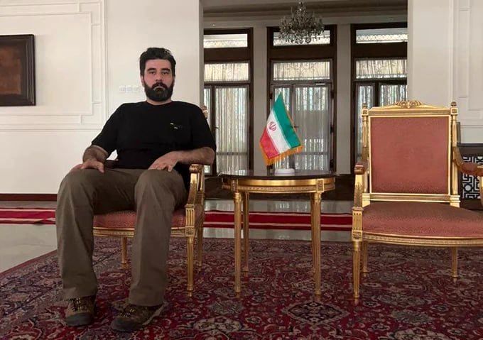 اولین تصویر از خبرنگار ایرانی پس از آزادی از افغانستان