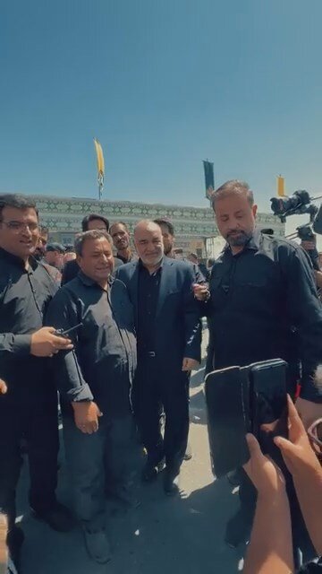 آخرین حضور شهید سردار سلامی در جمع زائران امام رضا (ع)+ تصاویر 3