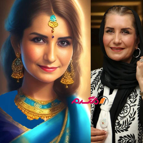 بازیگران زیبای ایرانی اگر هندی بودند، چه شکلی می‌شدند؟! 