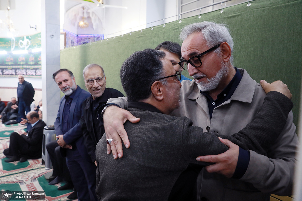 تشییع برادر مصطفی تاجزاده