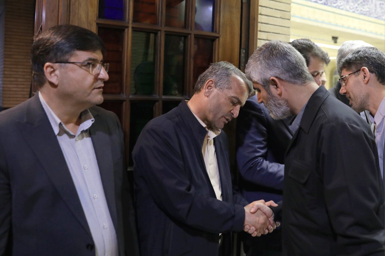 مراسم ختم پسر نماینده لردگان