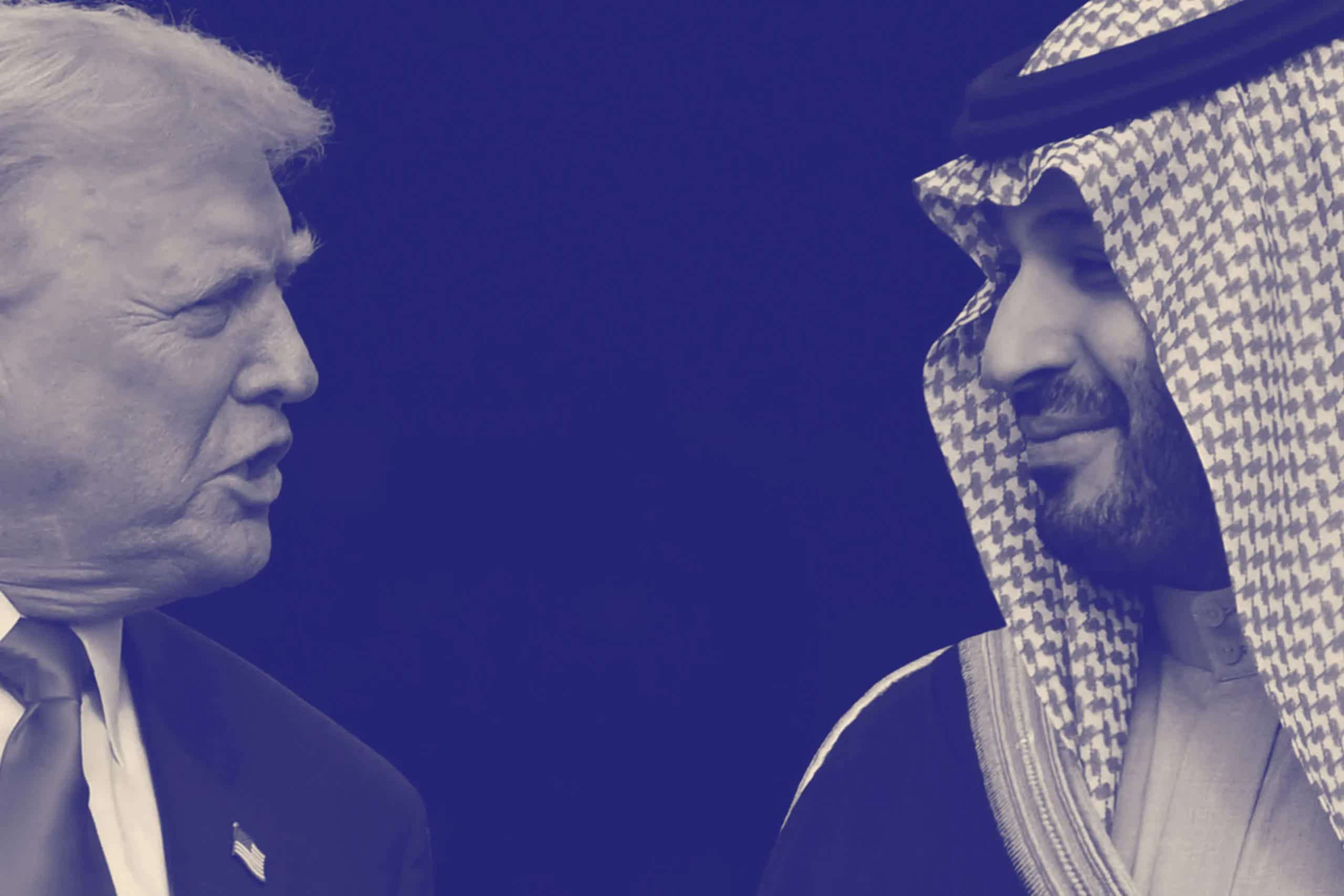 ترامپ و بن سلمان