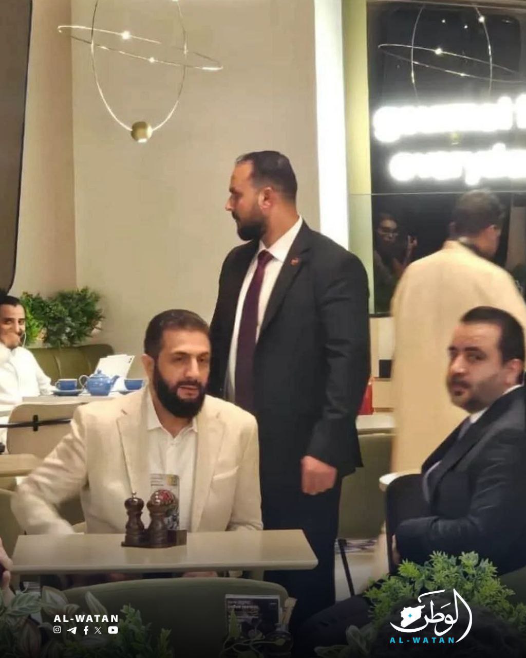 تصاویری از کافه گردی الجولانی در پایتخت عربستان 2