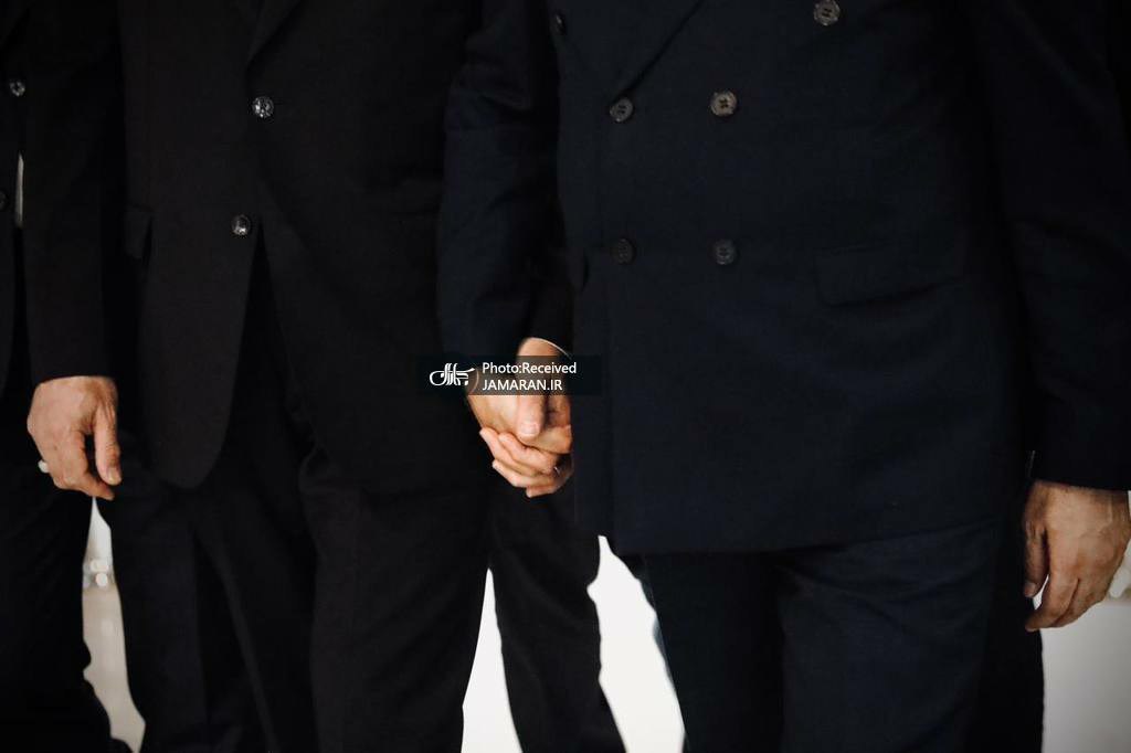 ژست پرتکرار لاریجانی در ملاقات های رسمی / او با این ژست چه پیامی را منتقل می کند؟ + تصاویر 2