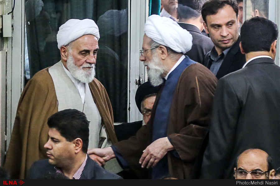 مراسم تشییع پیکر حجت‌الاسلام سیدمهدی طباطبایی
