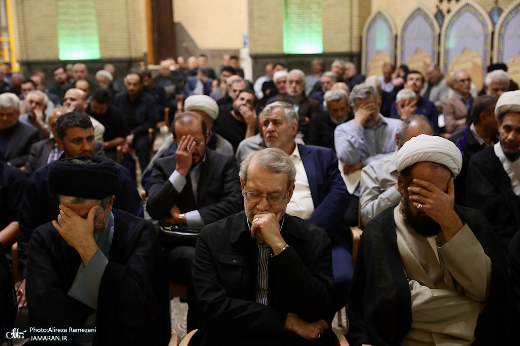 مراسم ختم همسر آیت الله سیستانی