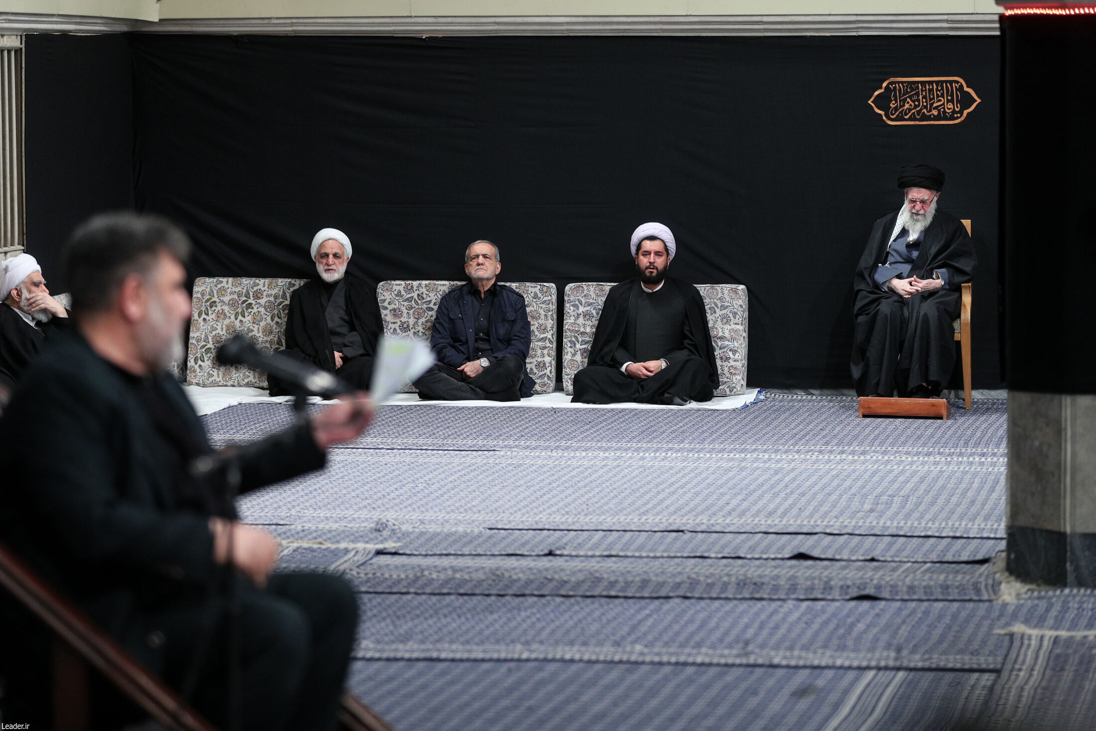 عزاداری شهادت حضرت زهرا (س) در حسینیه امام خمینی