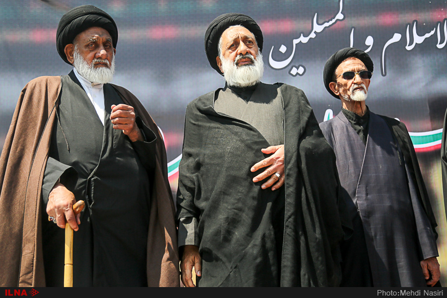 مراسم تشییع پیکر حجت‌الاسلام سیدمهدی طباطبایی
