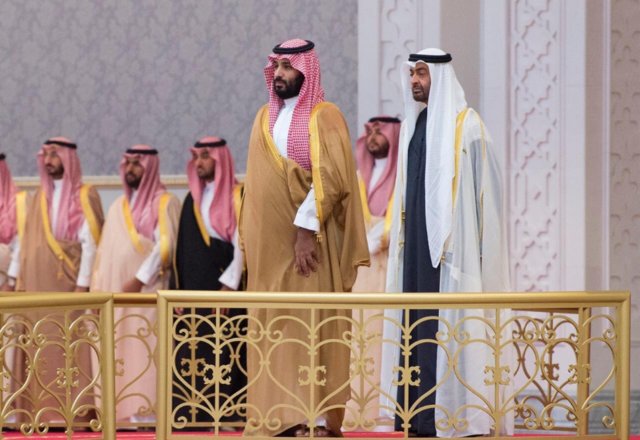 دیدار محمد بن سلمان با ولیعهد ابوظبی