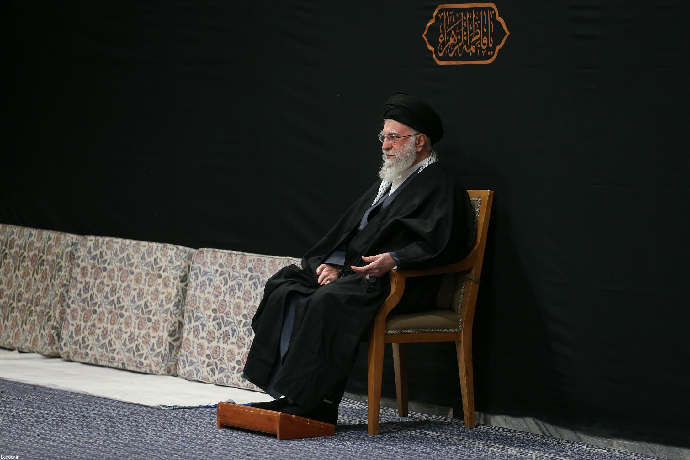 عزاداری شهادت حضرت زهرا (س) در حسینیه امام خمینی