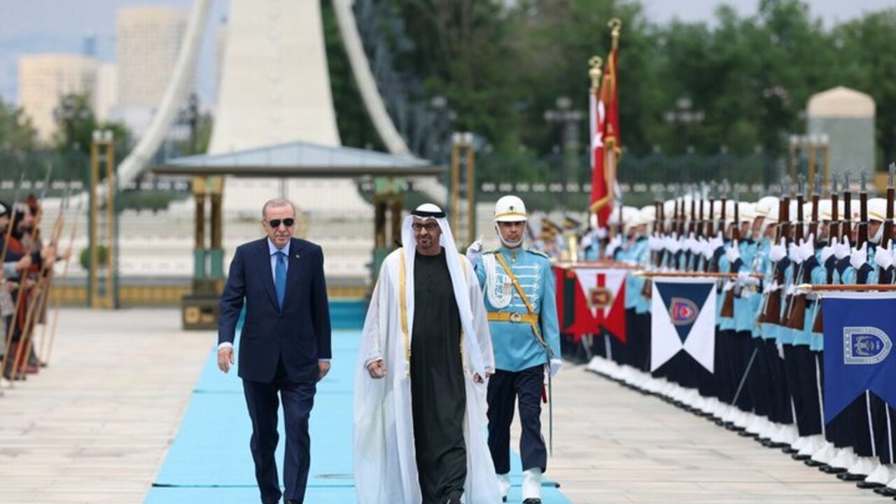 اردوغان و محمد بن زاید