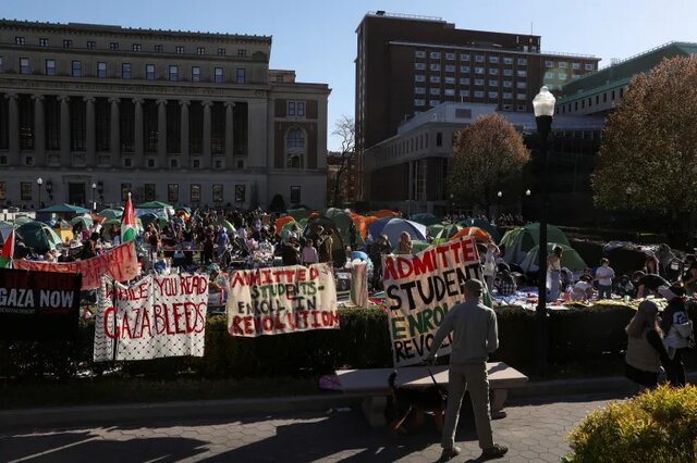 خیزش دانشجویان آمریکایی در حمایت از فلسطین تا چه زمانی ادامه دارد؟ + عکس 8