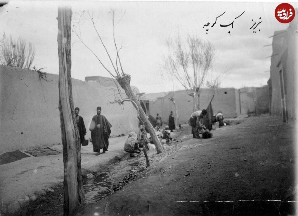 تصاویر زیرخاکی از شهر تبریز ؛ ۱۰۰ سال پیش، اواخر دوره قاجار/ عکس