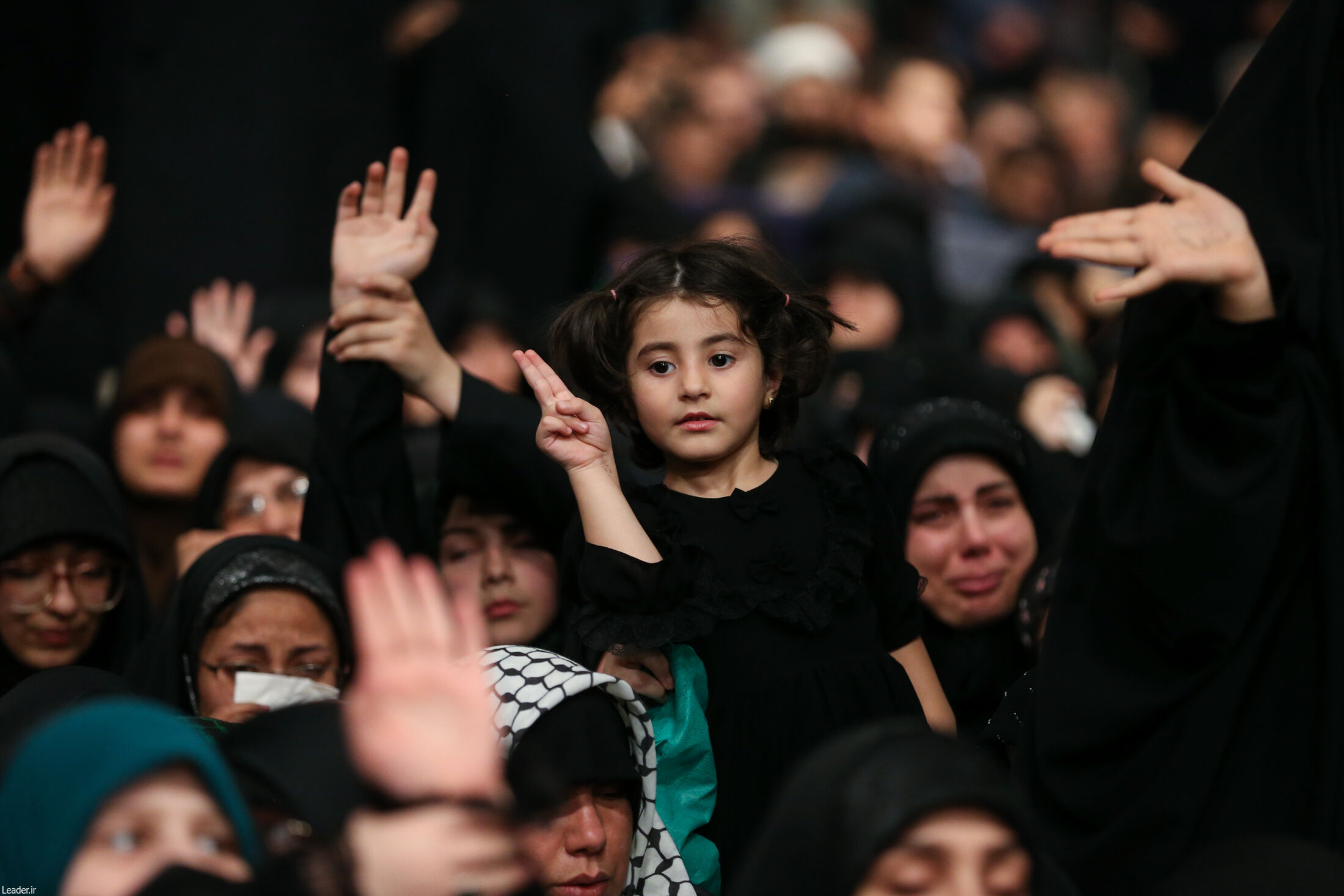 عزاداری شهادت حضرت زهرا (س) در حسینیه امام خمینی