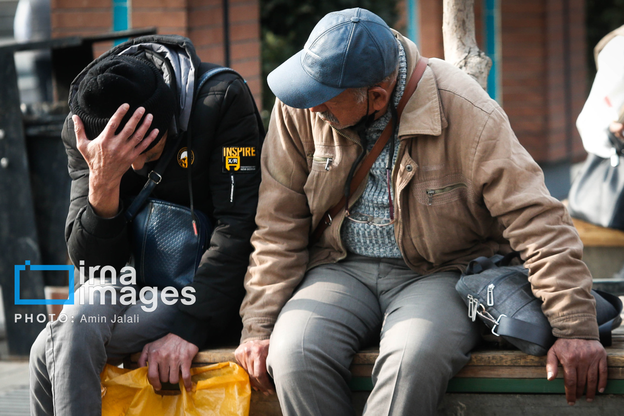 نیمکت های تهران